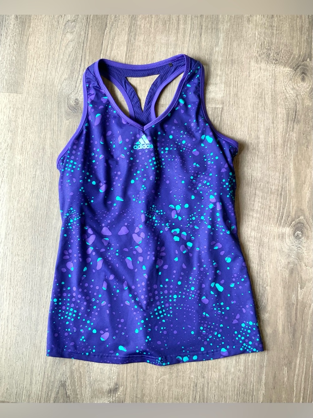 adidas Athletic Racerback Tank Women's Medium